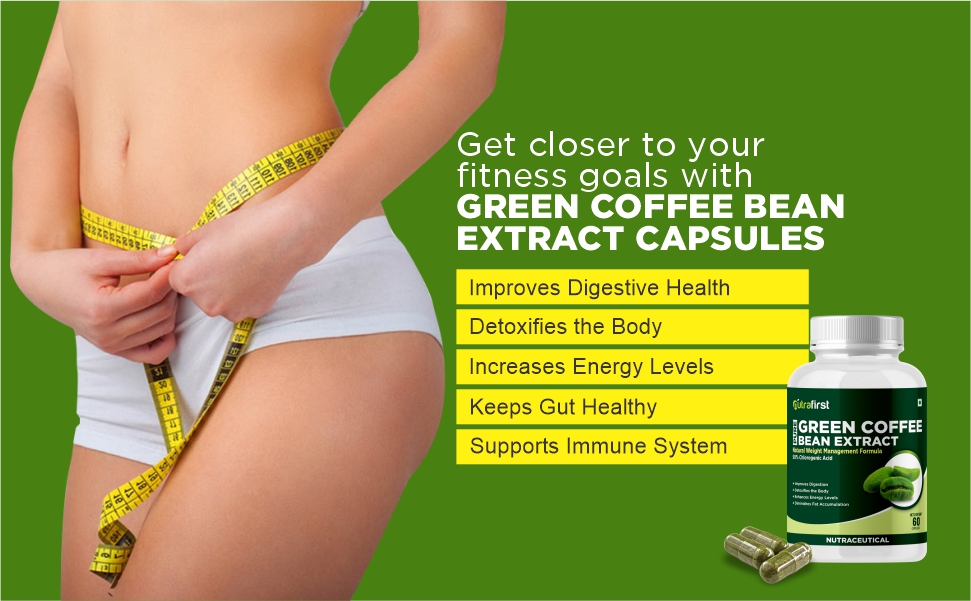 Nutrafirst Green Coffee Bean Extract Capsules 60 Caps