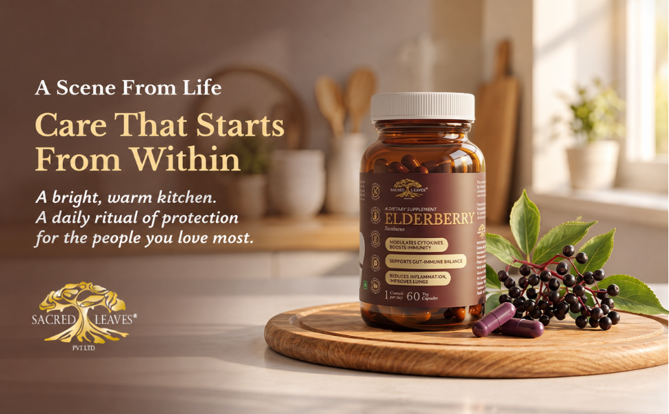 Elderberry Extract 500 mg, Immune Support Supplement