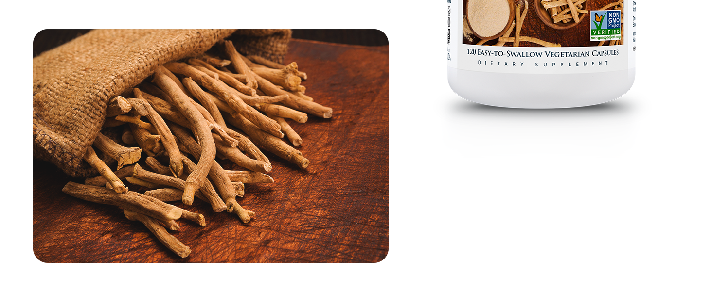 Nature's Lab Extra Strength Ashwagandha KSM 66 Extract - 5% Withanolides, Pure Organic Ashwagandha Root Powder - Supports Stress Relief, Focus and Strength Support* - 120 Ct (60 Day Supply)