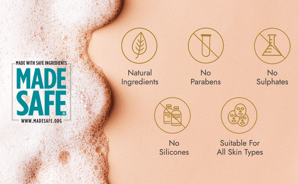 Kapiva Acne Control Tulsi Face Wash | Reduces Active Acne & Scars | For All Skin Types | 0% Parabens, Sulfates, Silicones