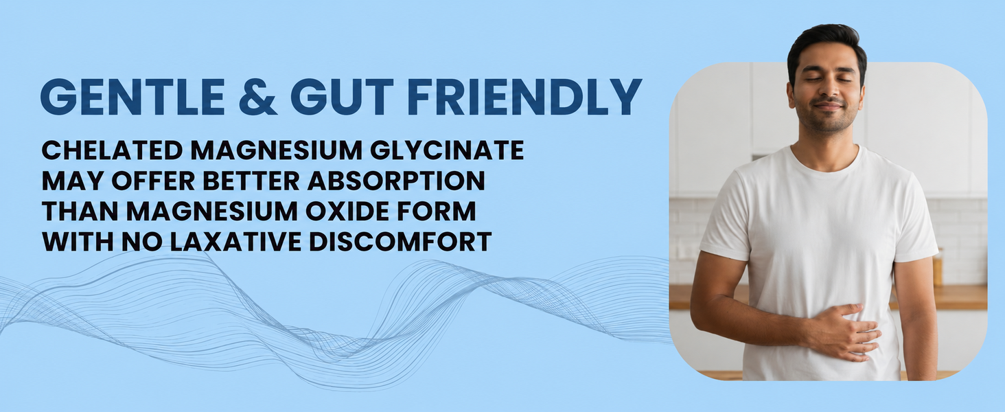Carbamide Forte Chelated Magnesium Glycinate Supplement 2000mg Per Serving | Magnesium Supplement Supports Muscle Recovery & Better Sleep - 120 Veg Tablets
