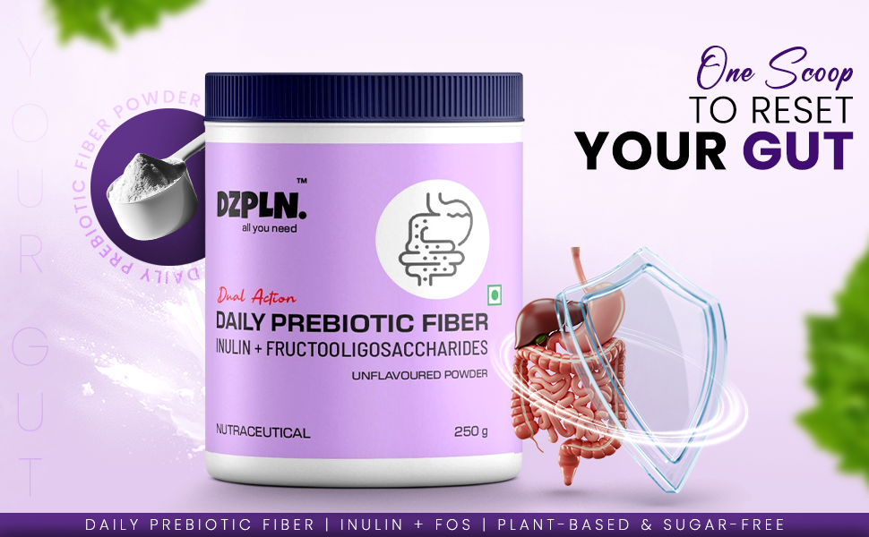 Daily Prebiotic Fiber, 250g Powder