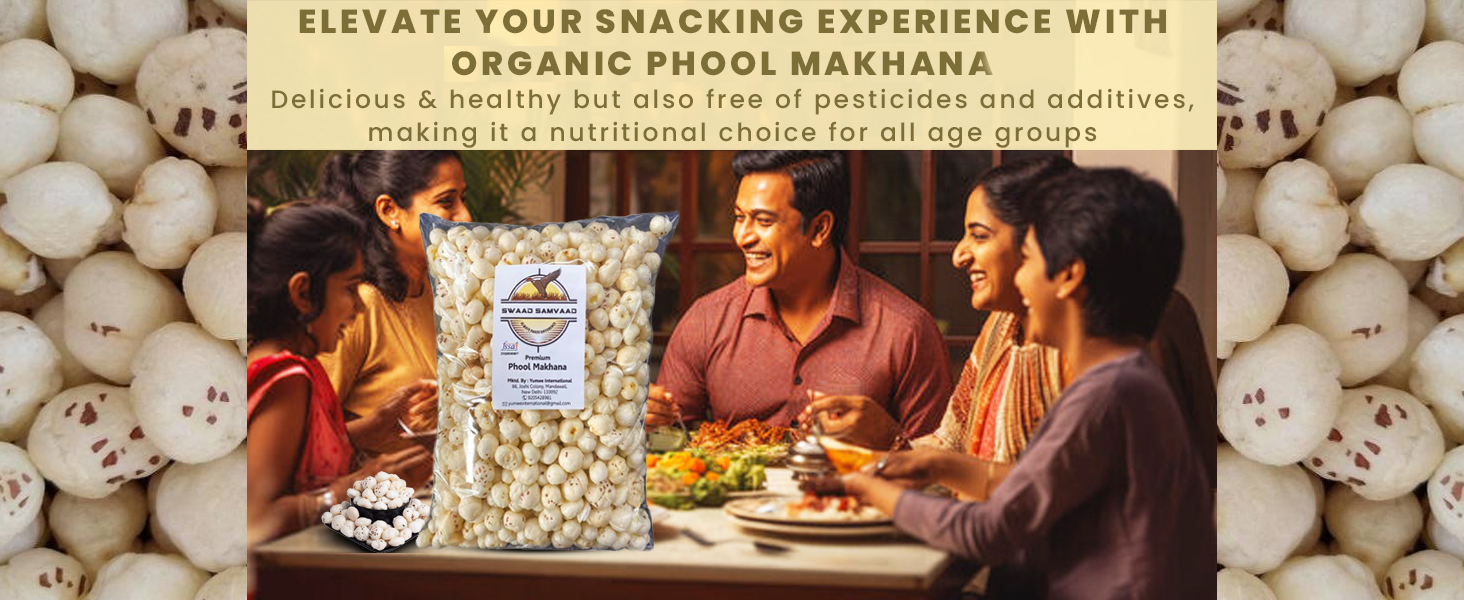 Desi phool makhana Jumbo Handpicked Lotus Seeds/Fox Nuts Big Size Phool Makhana (Pop/Gorgon Nut Puffed Kernels)(Without chamicals) (750Grams)