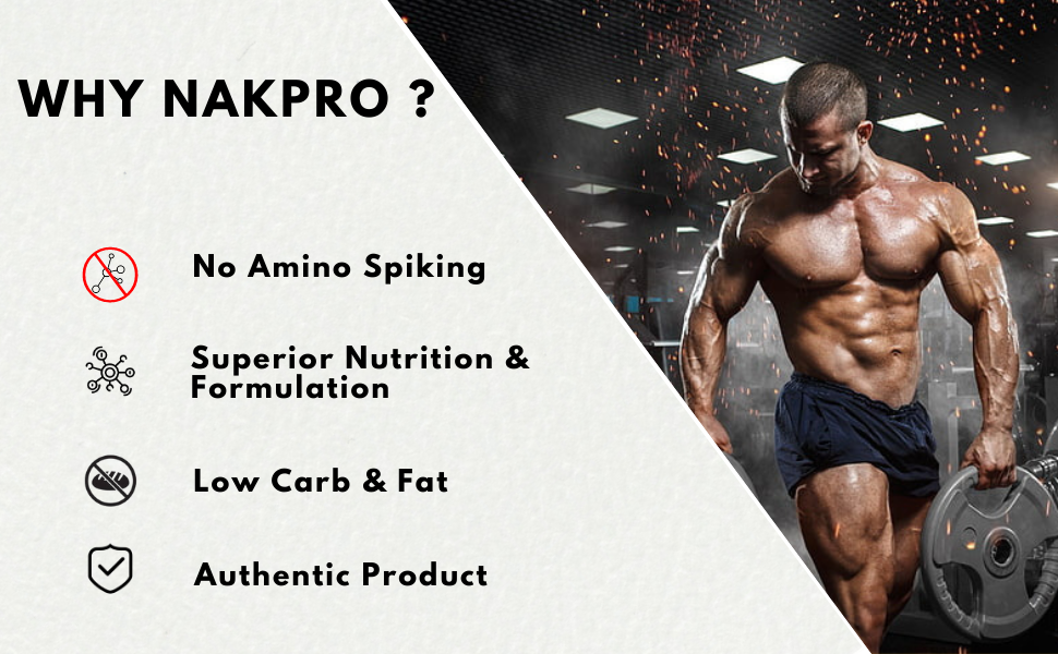 NAKPRO NUTRITION L-Arginine | 100g, FruitPunch | 2g L-Arginine, 1.8kcal Energy | Pre Workout Amino Acid