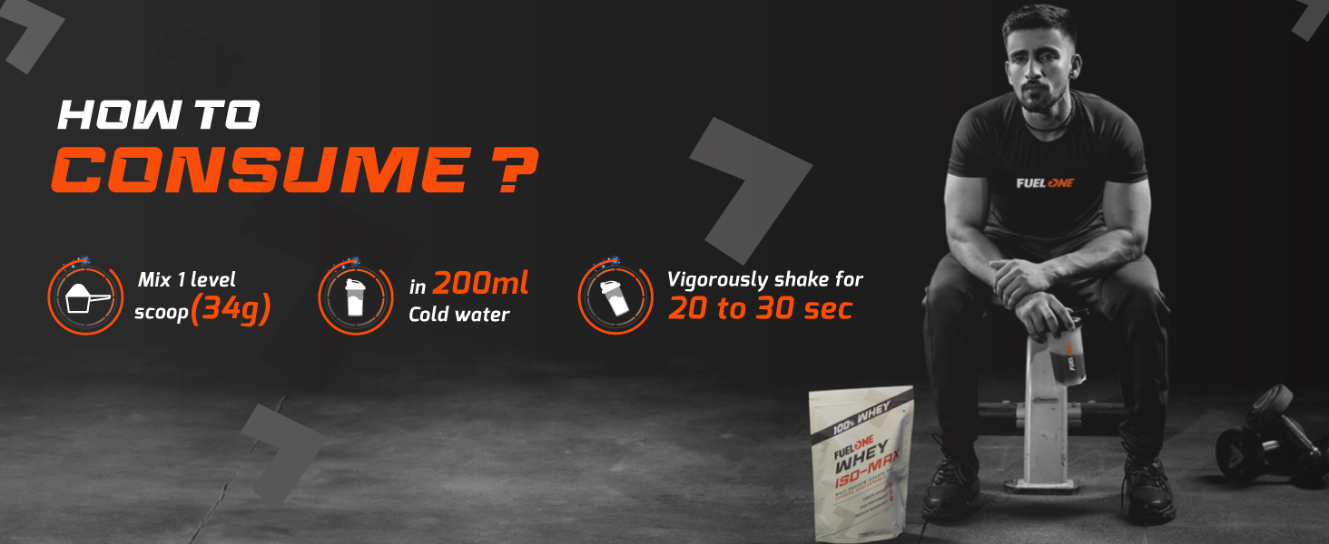 FUELONE Whey Iso-Max, Chocolate, 1kg (2.2lbs)
