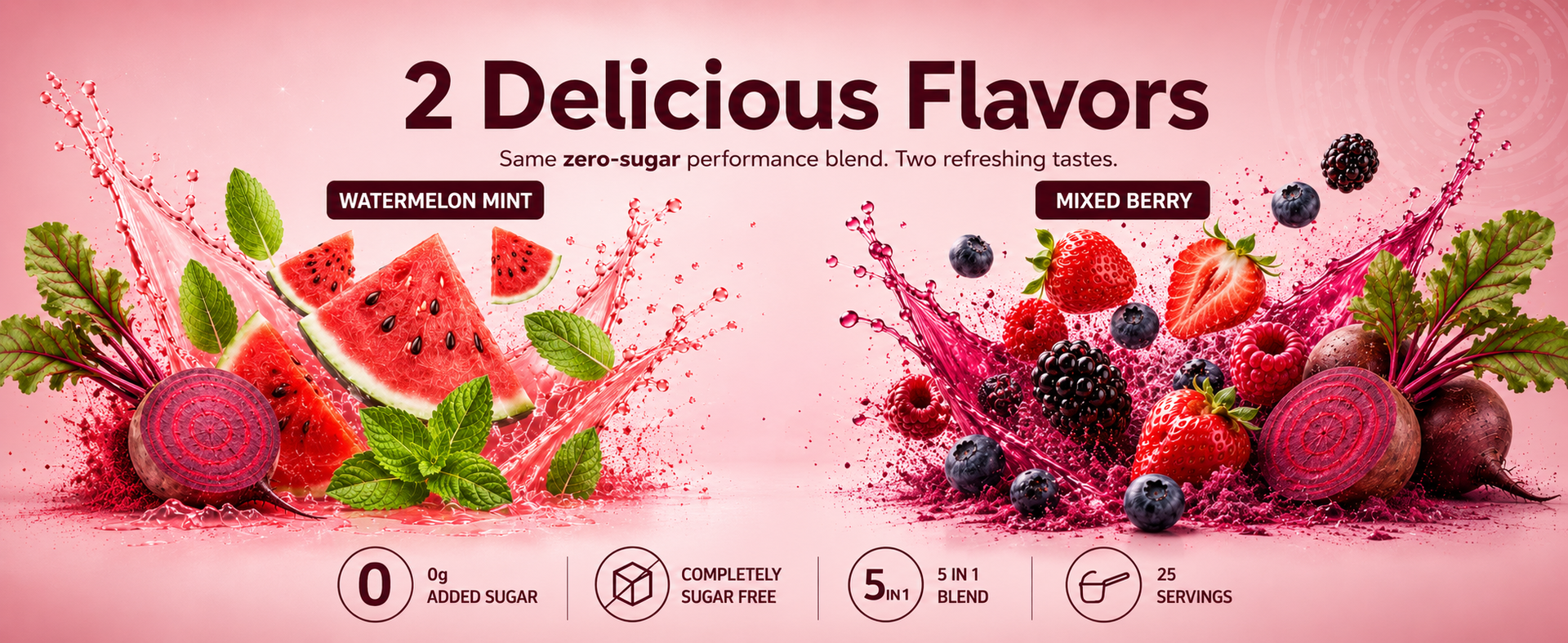 Power Beets Organic Beetroot Powder Superfood | Plant-Based Blend with Beetroot, BCAAs, L‑Arginine, L‑Carnitine & Resveratrol | Natural Stevia‑Sweetened, Non‑GMO, Keto, Vegan (No Added Sugar)