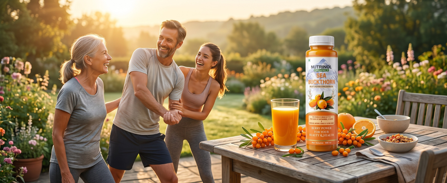 Sea Buckthorn Juice 300ml Bottle for Adults