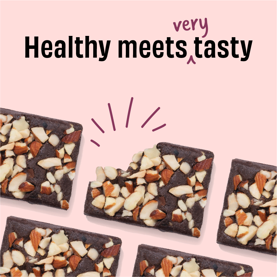 The Whole Truth - Protein Bars | Choco Variety Pack of 6 x 52g | No Preservatives | No Artificial Sweeteners | Healthy Snack