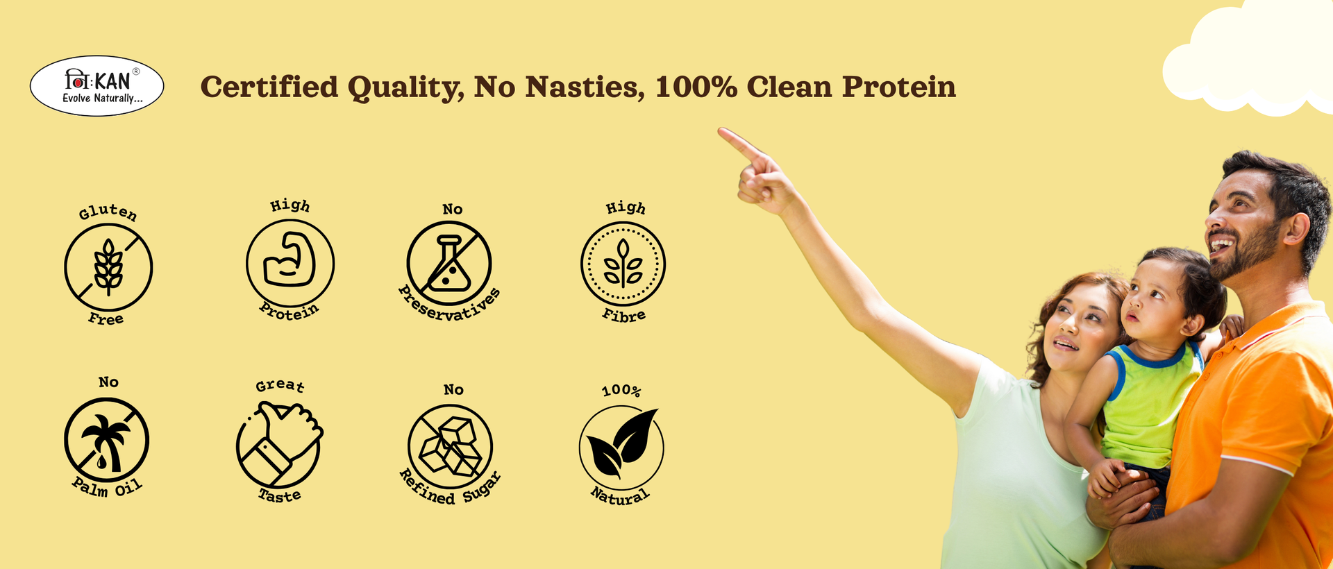 NIHKAN Superseeds & Nuts Protein Mini Bars | Sugar-Free, Preservatives Free, Natural Ingredients Energy bar | Made with seeds, nuts & millets | Gluten free Super food crunchy chikki | 15 g x 7 bites