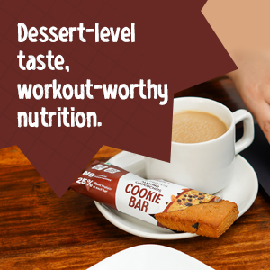 Quipps High Protein Cookie Bars | 25% Protein Multigrain Healthy Energy & Hunger Bar | Fruit & Nut & Choco Chip Healthy Energy Snack Bar | Vegetarian Protein Biscuit for Gym, Fitness & Breakfast | 35g Each x Combo Pack of 10