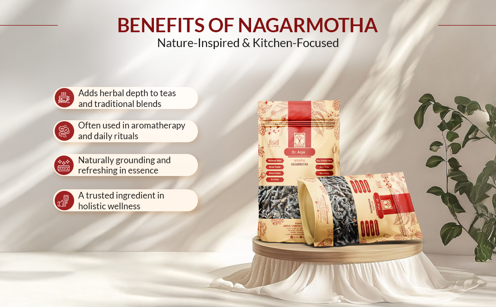 Nagarmotha Root 100gm (Raw) | Nagarmotha | Cyperus Rotundus Rhizome | Cyperus Rotundus Rhizome - Nut Sedge Root - Pure & Natural (100 Grams)