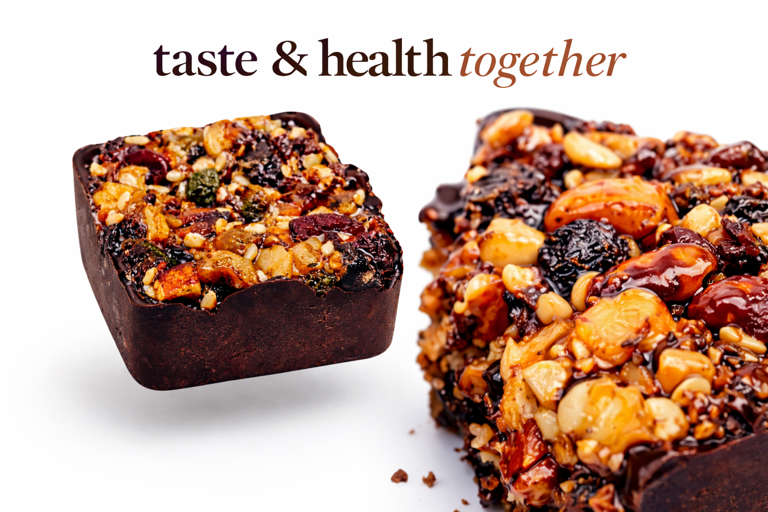 HealthyCrave Cuisine Choco Delight Nutri Bite | Sugar-Free Chocolate with Dry Fruits | High Fiber Energy Bites | Tiffin-Ready Snack | (100 g, Sugar Free -Dark Chocolate)