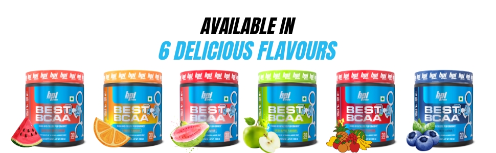 BPI Sports Best BCAA - BCAA Powder - Branched Chain Amino Acids - Muscle Recovery - Muscle Protein Synthesis - Lean Muscle - Improved Performance - Hydration - Guava - 30 Servings - 300 gram.