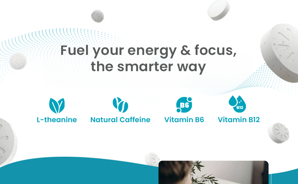 Neuro Energy & Focus Mints - Assorted Pack of 3| Quick Energy Boost & Enhanced Focus | Natural Caffeine + 60 mg L-Theanine + Vitamin B6 & B12 | No Added Sugar | Aspartame Free | 36 Mints