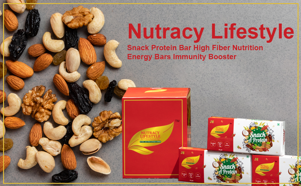 Sugar Free Protein Snack Bar with Almonds Walnuts Cashews & Chia Seeds | Nut Chikki Energy Bar for Diet Fitness & Everyday Snacking | 35g