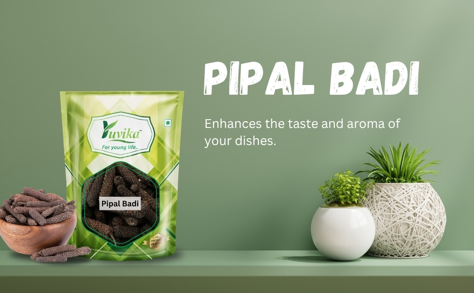 Yuvika Pipal Badi - Pipali - Piper Retrofractum - Piper Longum 200 Grams