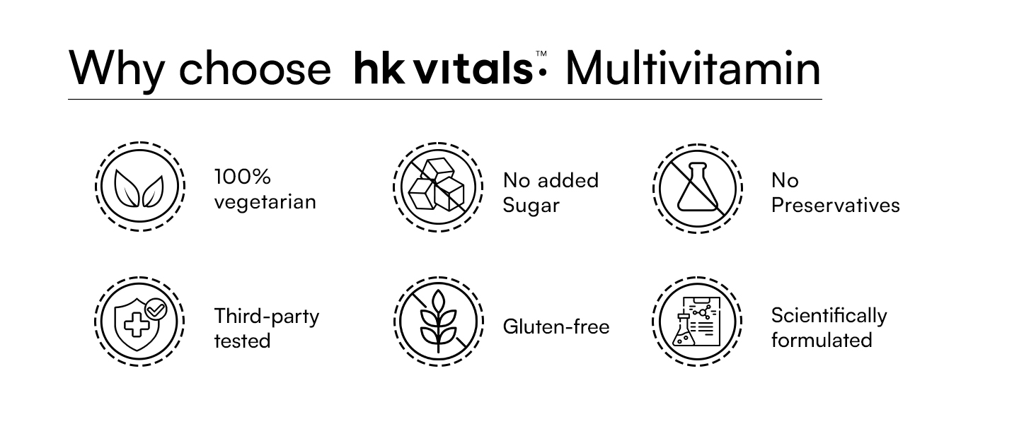 hk vitals Fish Oil & Multivitamin, 2 x 30 Tablets + Shaker 650ml