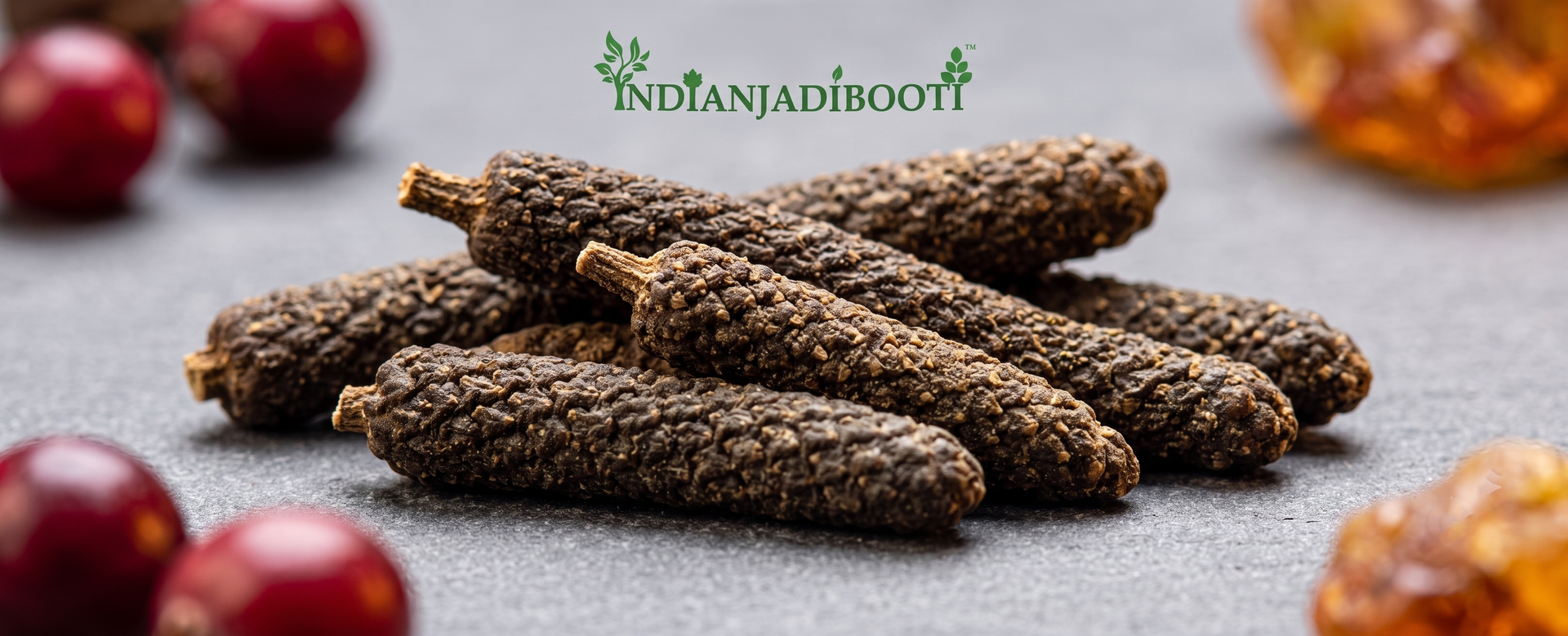 IndianJadiBooti Pipal Choti (Small Long Pepper/Pippali) – Pure Raw Pippali Whole – Natural Respiratory Rejuvenator & Metabolic Igniter – Helps Maintain Lung Health & Digestion 100g