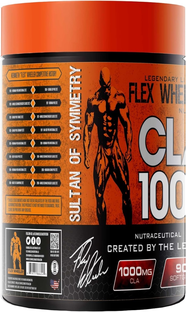 CLA 1000mg | 90 Softgels | 90 Serving 3