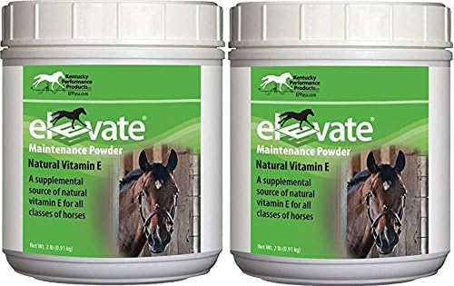 Kentucky Performance Products 2 Pack of Elevate Maintenance Power, 2 Pounds Each, Natural Vitamin E Horse Supplement 2