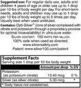 Silver 100 Ionic Silver Complex with Opti-Silver Optimized Delivery System for Immune Support - 100 ppm, 2oz (59.2mL) - Dropper 4
