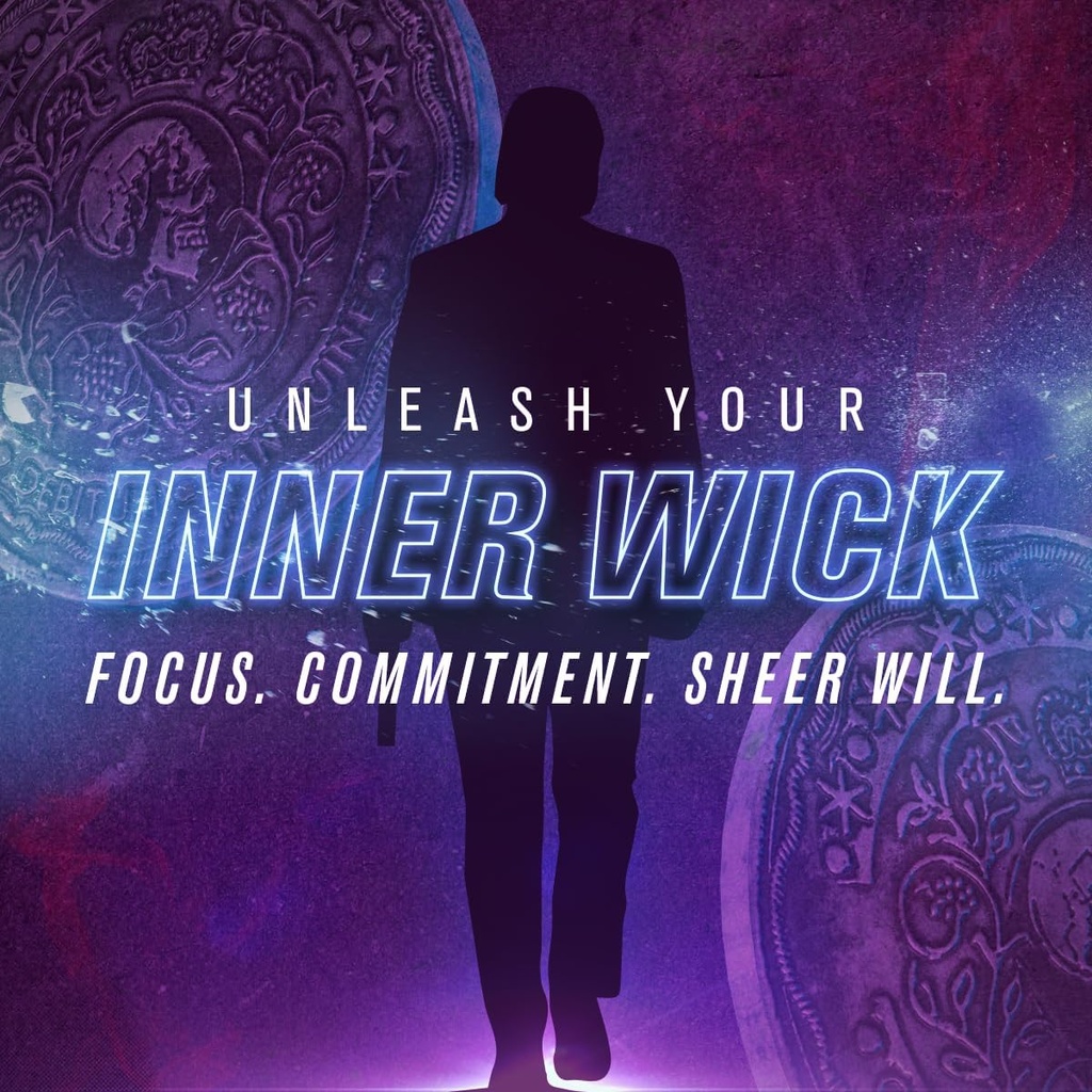 Jacked Factory X John Wick - Nitrosurge Wick Pre Workout Supplement - Intense Energy, Battle-Ready Focus, Unstoppable Commitment, and Sheer Will - 30 Servings, Baba Yaga Blue Raz 3