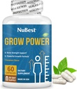 NuBest Grow Power - Calcium Supplement - Magnesium Supplement with Vitamin D3, B6, Zinc, Phosphorus and Multivitamin for Strong Bones, Overall Health for Age 10+ - 1 Month Supply 2