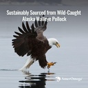 AmerOmega Triglyceride Omega-3 Fish Oil for Heart Health Support - Wild-Caught Alaskan Walleye Pollock - American-Sourced, American-Made - Non-GMO, Gluten-Free & Dairy-Free - 120 Softgels 5