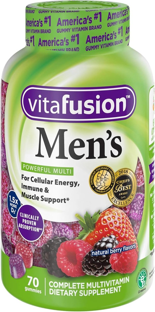 Vitafusion Men's Gummy Vitamins, 70ct 2