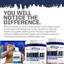 Gaspari Nutrition Aminolast, Recovery and Endurance BCAA Superfuel, 2:1:1 Amino Acid Ratio, Fueled with Electrolytes (30 Servings, Lemon Ice) 6