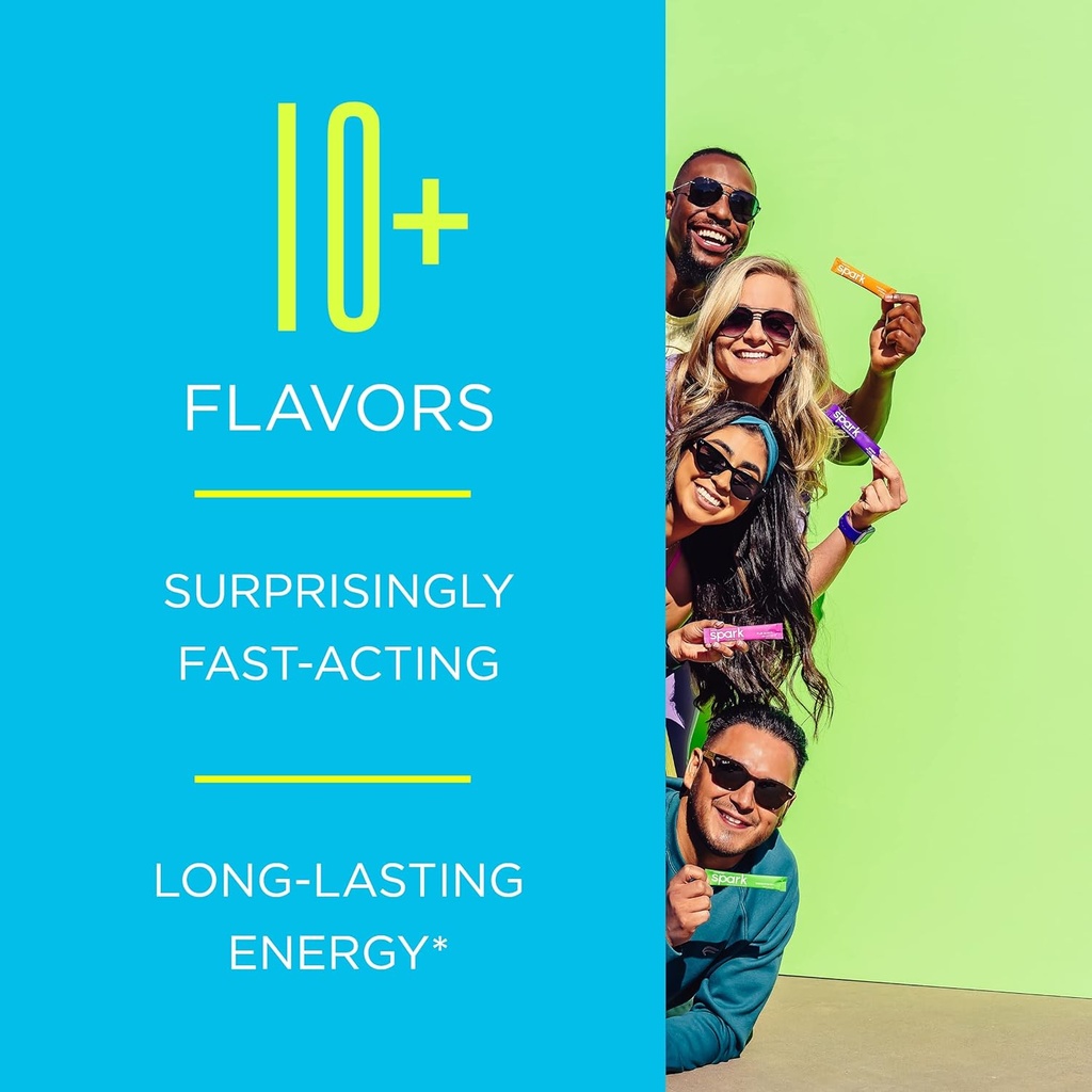 AdvoCare Spark Vitamin & Amino Acid Supplement - Focus & Energy Drink Powder Mix with Vitamin A, B-6, C & E - Also Includes L-Carnitine & L-Tyrosine - Pink Lemonade, 14 Stick Packs 6