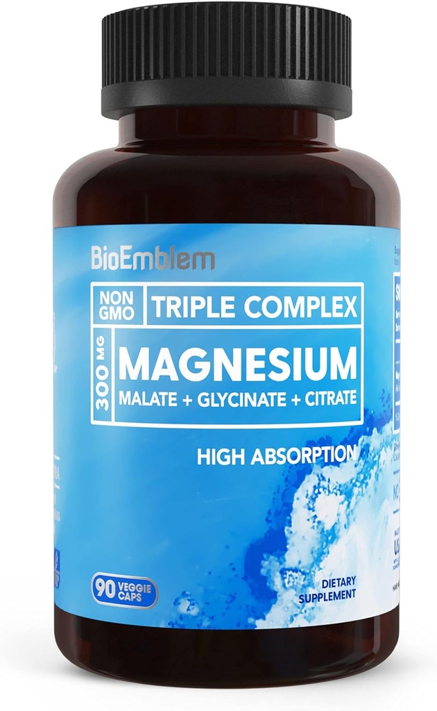 BioEmblem Triple Magnesium Complex and Joint Support for Enhanced Joint Health, Vegan, Non-GMO 3