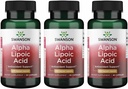 Swanson Alpha Lipoic Acid - Natural Supplement Supporting Healthy Blood Pressure Levels Already Within a Normal Range - Promotes Carbohydrate Metabolism - (60 Capsules, 600mg Each) (3 Pack) 2