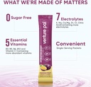 Venture Pal Sugar Free Electrolyte Powder Packets - Liquid Daily IV Drink Mix for Rapid Hydration & Party Recovery | 5 Vitamins & 7 Electrolytes| Keto Friendly | Non-GMO | Certified Vegan | 16 Sticks 5