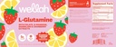 Wellah L-Glutamine Strawberry Lemonade Flavored (50 Servings) - 5g L-Glutamine Per Serving, Sweetened with Stevia 6