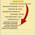 THE OREGANO COMPANY- Oil of Oregano | 90 Softgels, Natural Carvacrol, Edible Food Grade, Aceite De Oregano, Potency, Capsules, Wild Mediterranean Oregano Oil GelCaps Extract,Wild Supplements 3