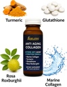 Ageless Ultra Anti Aging Liquid Collagen for Men & Women, Marine Collagen, Turmeric, Glutathione, and Rosa Roxburghii, Multi Vitamins, Skincare, Hydrating & Revitalizing Formula - 50 ml (10 Count) 4