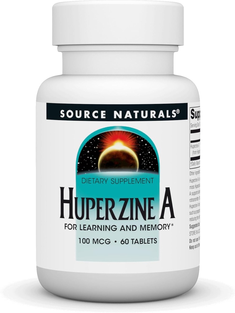 Source Naturals Huperzine A for Learning & Memory* - 100 mcg, 60 Tablets 2
