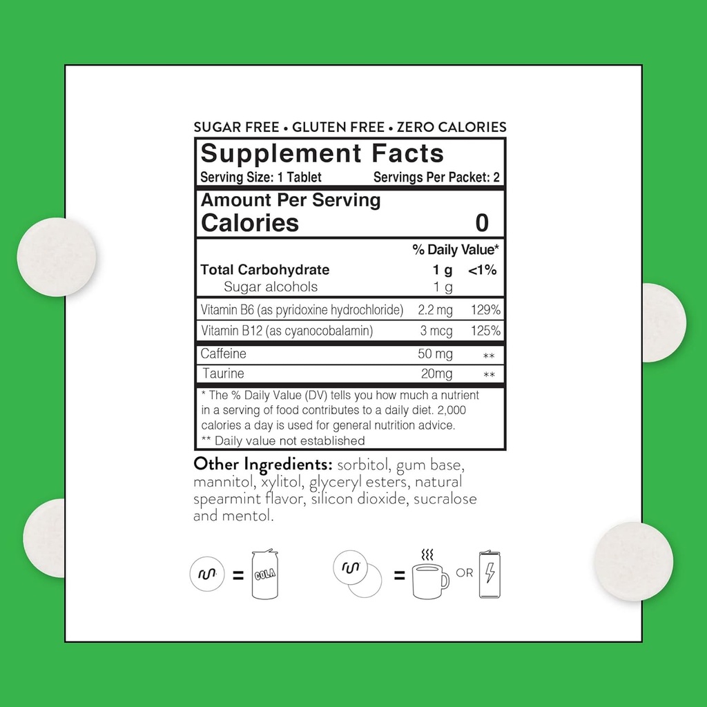 Spearmint - Box of 12 packs (24 gum pieces) 3