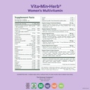 PURE SYNERGY Vita·Min·Herb for Women | Women’s Comprehensive Multivitamin Supplement | Made with Organic Whole Food Non-GMO & Vegan Ingredients | Supports Energy & Immune Health (120 Tablets) 3