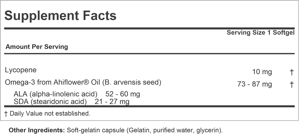 ANDREW LESSMAN Lycopene 10 mg - 180 Softgels -Protective Anti-oxidant Carotenoid. Helps Protect Tissues from Free-Radical Damage, Supports Breast, Prostate, Cardiovascular System. No Additives 3