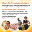 Vida Lifescience Aurora Nutrascience Mega Liposomal Glutathione, 750 mg, and Vitamin C, 3,000 mg, Immune Support and Antioxidant Bundle 6