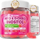 Bundle: Vitamin D3 K2 Filled Gummies & Inositol Gummies Ideal 40:1 Ratio Myo & D-Chiro 6