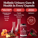 Urinary Tract Supplement Duo, Killer Cranberry Capsules & Urinary Harmony Gummies - UT Defense blends, D-mannose & Hibiscus + Cranberry, Pine Bark, Propolis & Vitamin D, Clinical Strength Ingredients 4