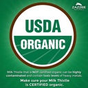 Zazzee USDA Organic Milk Thistle Extract Capsules and Extra Strength 8-in-1 Immune Support Capsules 4