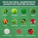 Organic Spirulina Powder, Super Green Powder Juice & Smoothie Mix with Spirulina, Chlorella, Wheat Grass, Digestive Enzymes & Probiotics for Immune Support, Digestion Health -Vegan 6