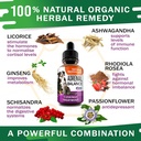 Adrenal Balance for Dogs and Cats - Cushings Treatment for Pets, Adrenal Support w/ Ashwagandha, Licorice Root, Rhodiola Rosea - 2oz Herbal Drops 4