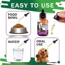 Adrenal Balance for Dogs and Cats - Cushings Treatment for Pets, Adrenal Support w/ Ashwagandha, Licorice Root, Rhodiola Rosea - 2oz Herbal Drops 5