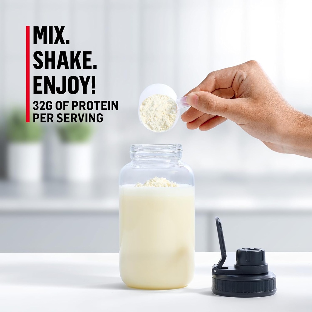 Muscle Milk Genuine Protein Powder, Vanilla Creme, 32g Protein, 4.94 Pound, 32 Servings 5