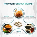 Sea Moss Supplement - 16-in-1 Natural Blend with Black Seed Oil Ashwagandha Burdock Bladderwrack Ginger Dandelion - 150 Count - Made & Tested in The USA 6